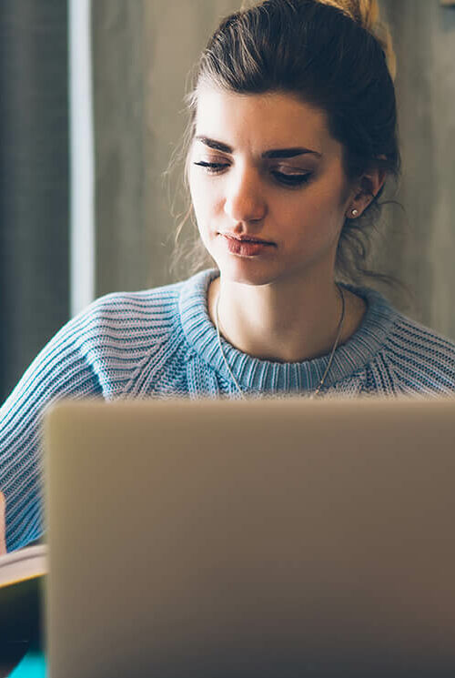 Girl Studying