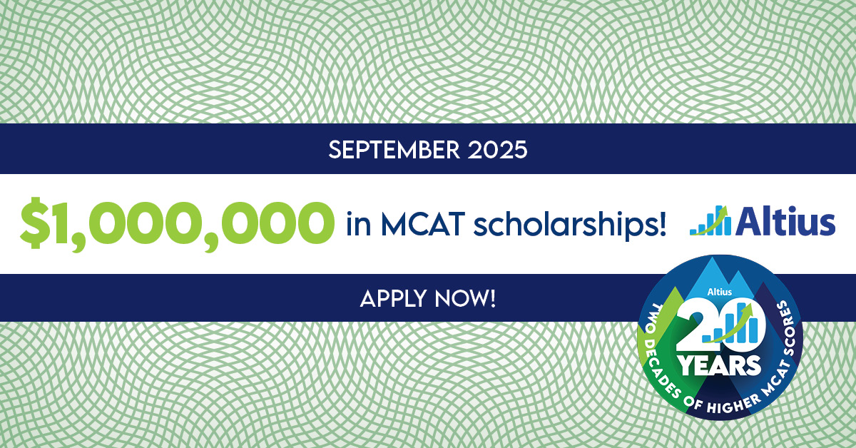 MCAT scholarship image